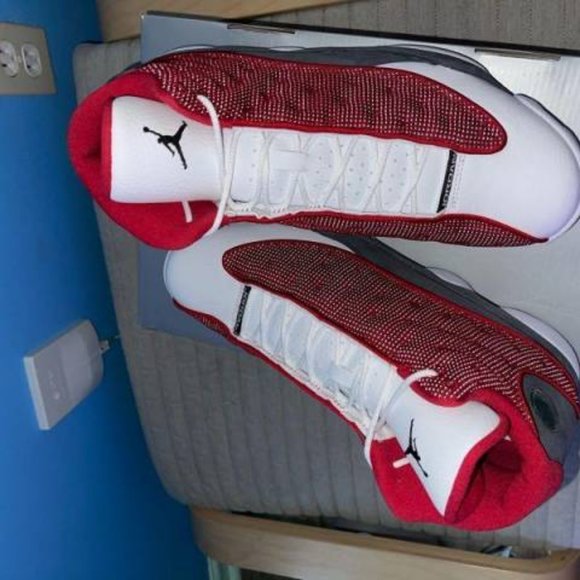 2021 Air Jordan 13 Flint Red - Picture 6 of 7